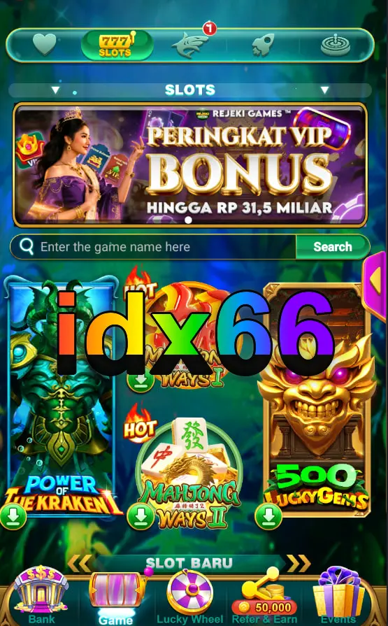 idx66 Tangkapan Layar Resmi APK